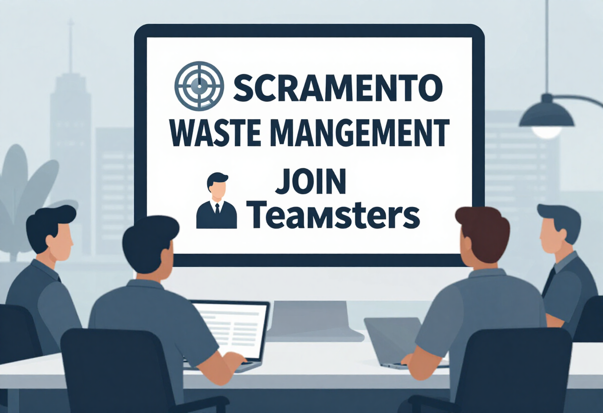 SACRAMENTO WASTE MANAGEMENT WORKERS JOIN TEAMSTERS - Yahoo Finance