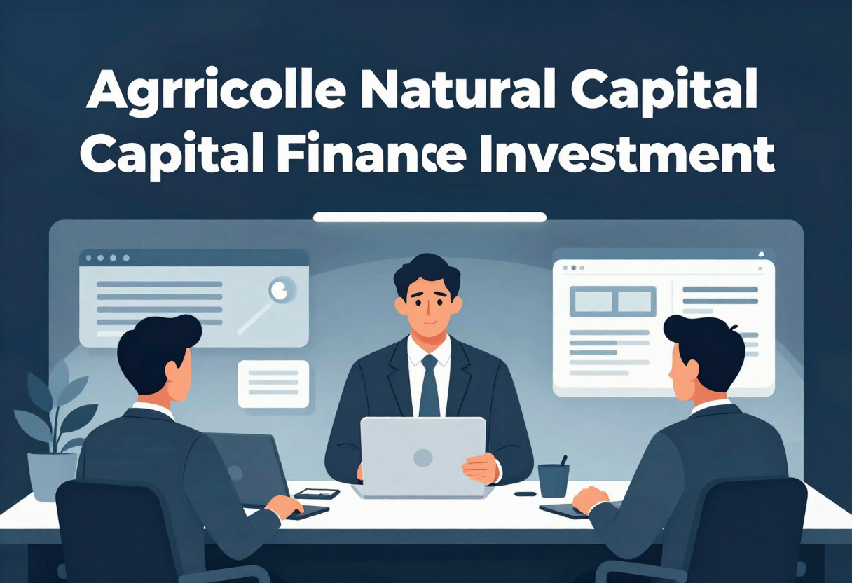 Crédit Agricole Launches New Natural Capital Finance and Investment Business